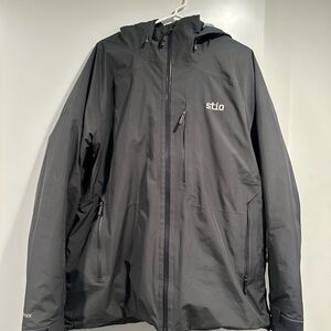 Stio Black Gore-Tex Jacket